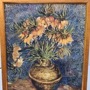 "Imperial Fritillaries in a Copper Vase" by Vincent van Gogh